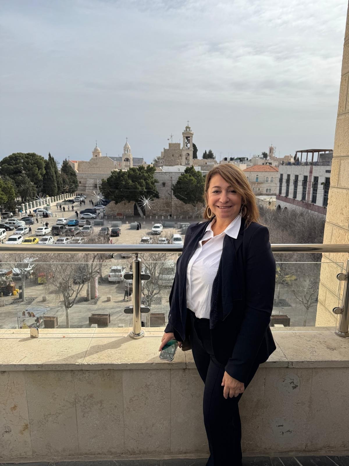 Adriana Sigilli in Terra Santa